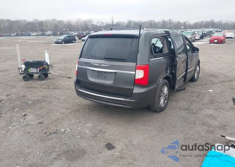 2016 Chrysler Town & Country Touring-L из США, поврежденный, VIN 2C4RC1CGXGR240444